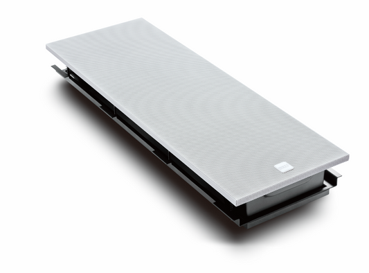 KEF Ci3160RLb-THX – skrått med grill