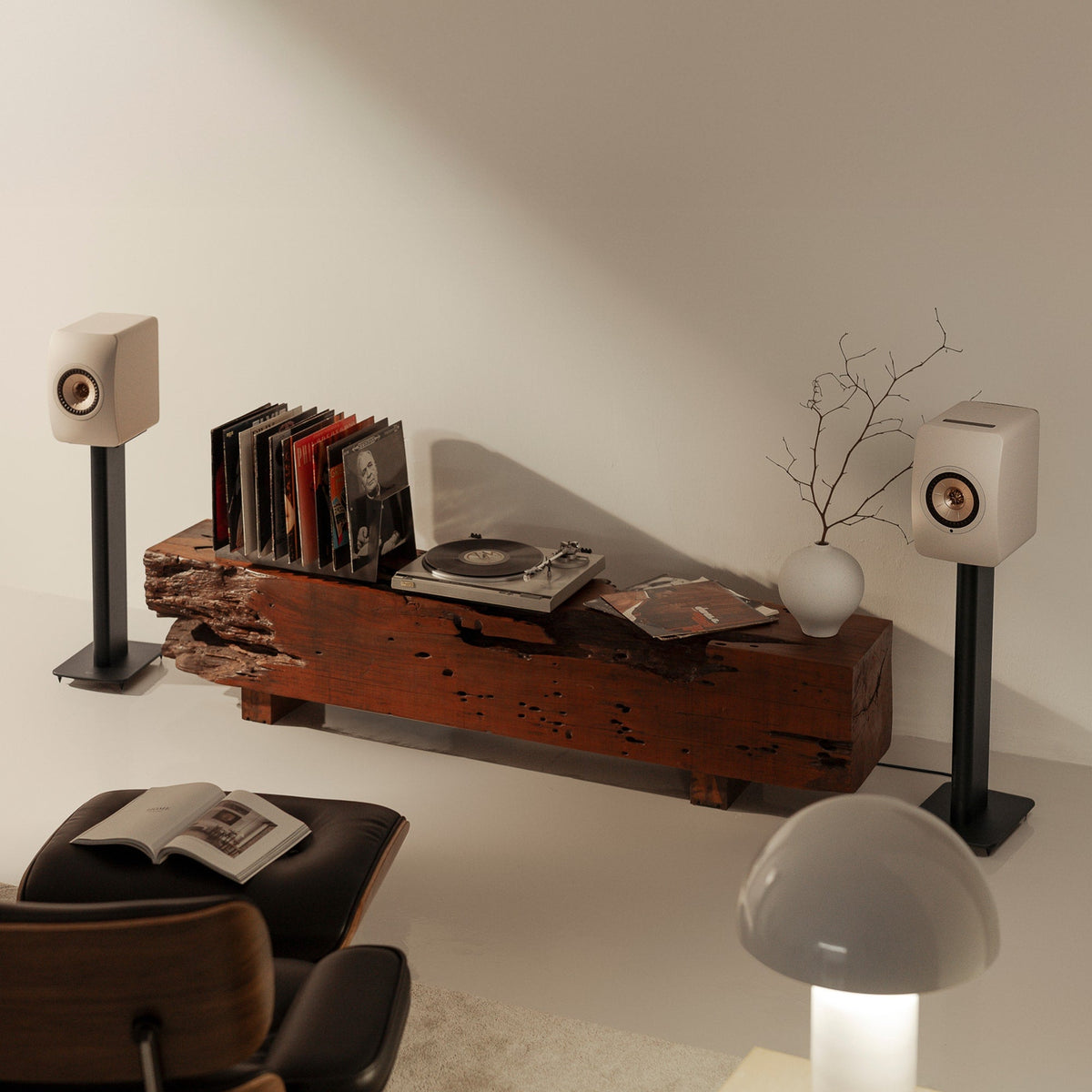 KEF LS50 Wireless II Sand Shell – miljø