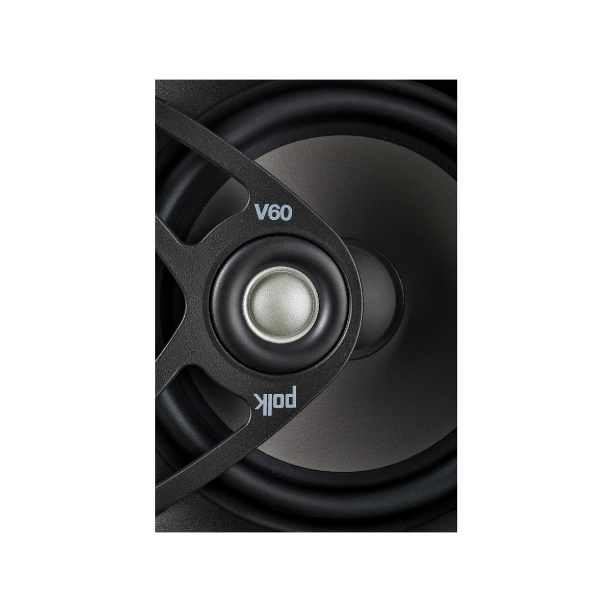 Polk V60 – closeup elementer