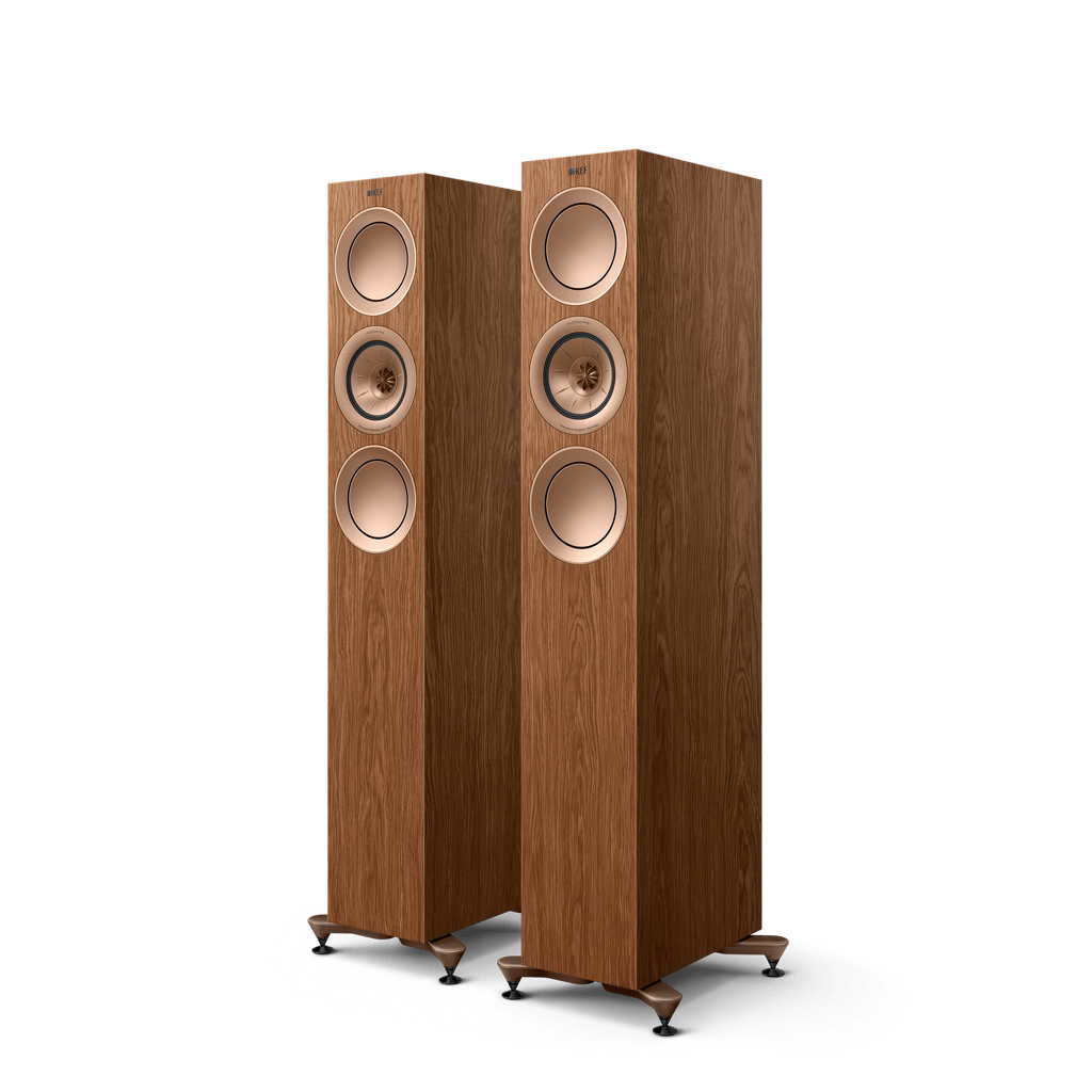 KEF R5 Meta Valnøtt
