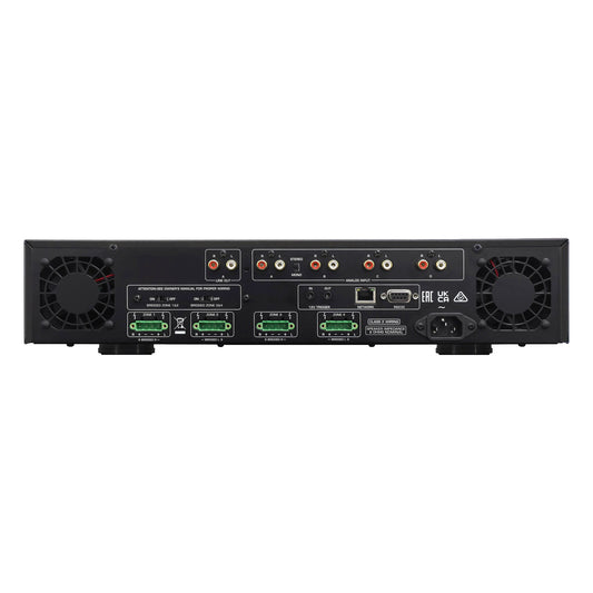 Rotel C8 Sort – bakside