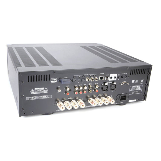 Rotel RA-1592 MKII Sort – bakside
