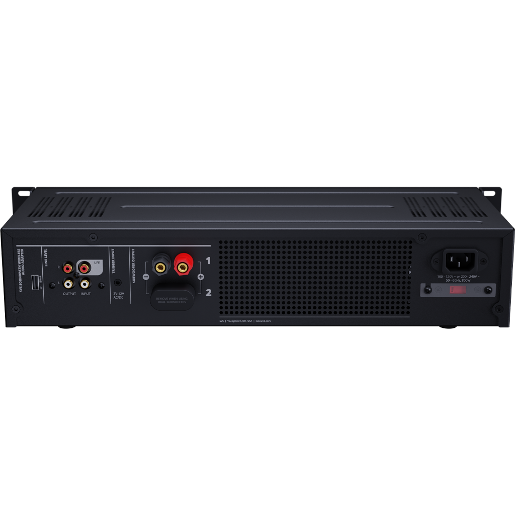 SVS 3000 In-Wall – Sledge STA-800D2C forsterker