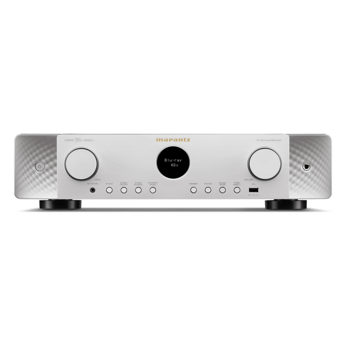Marantz Cinema 70s Series 2 Sølvgull – front