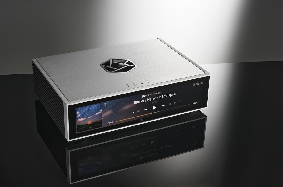 HiFi Rose RS130 Sølv – venstre topp