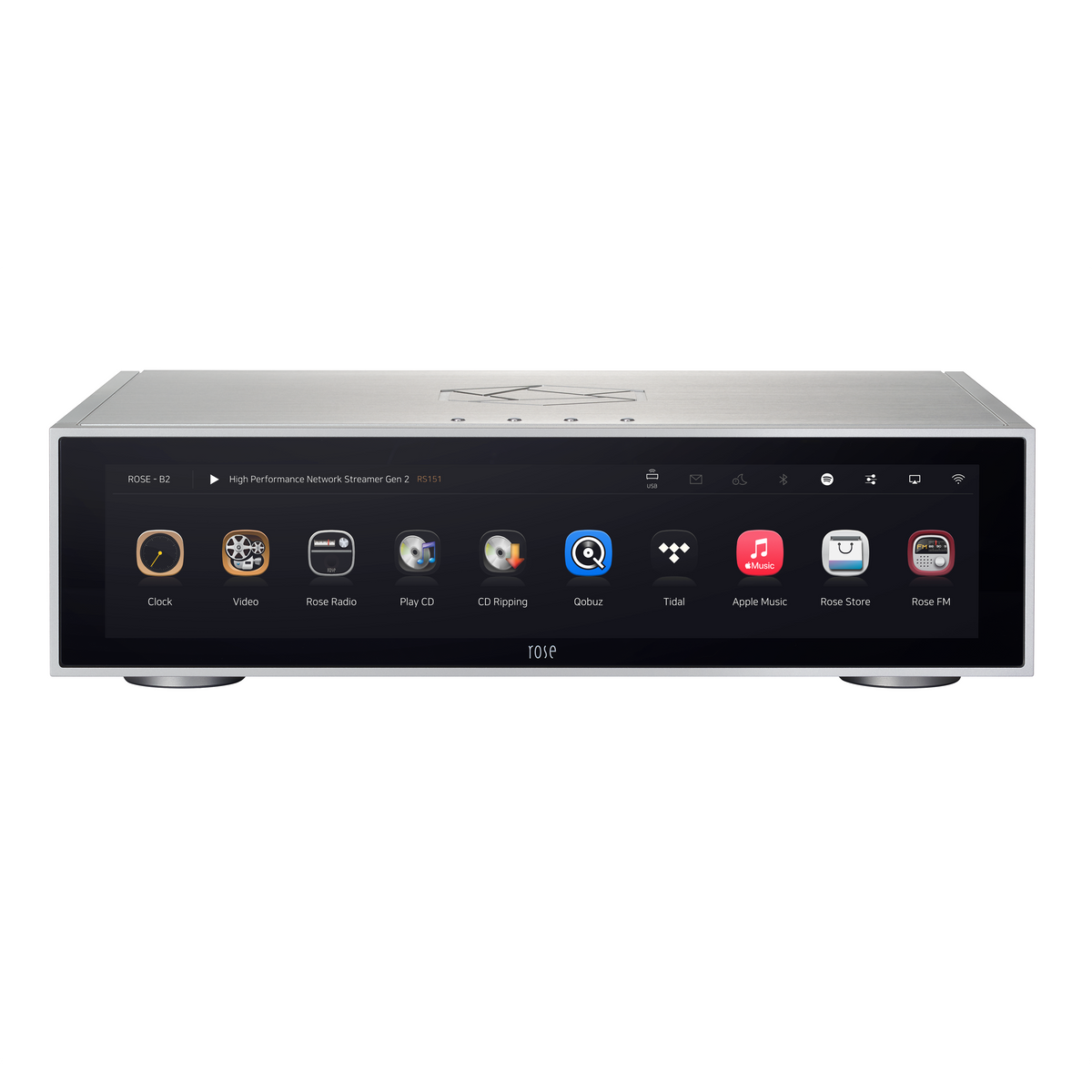 HiFi Rose RS151 – aluminiumskabinett