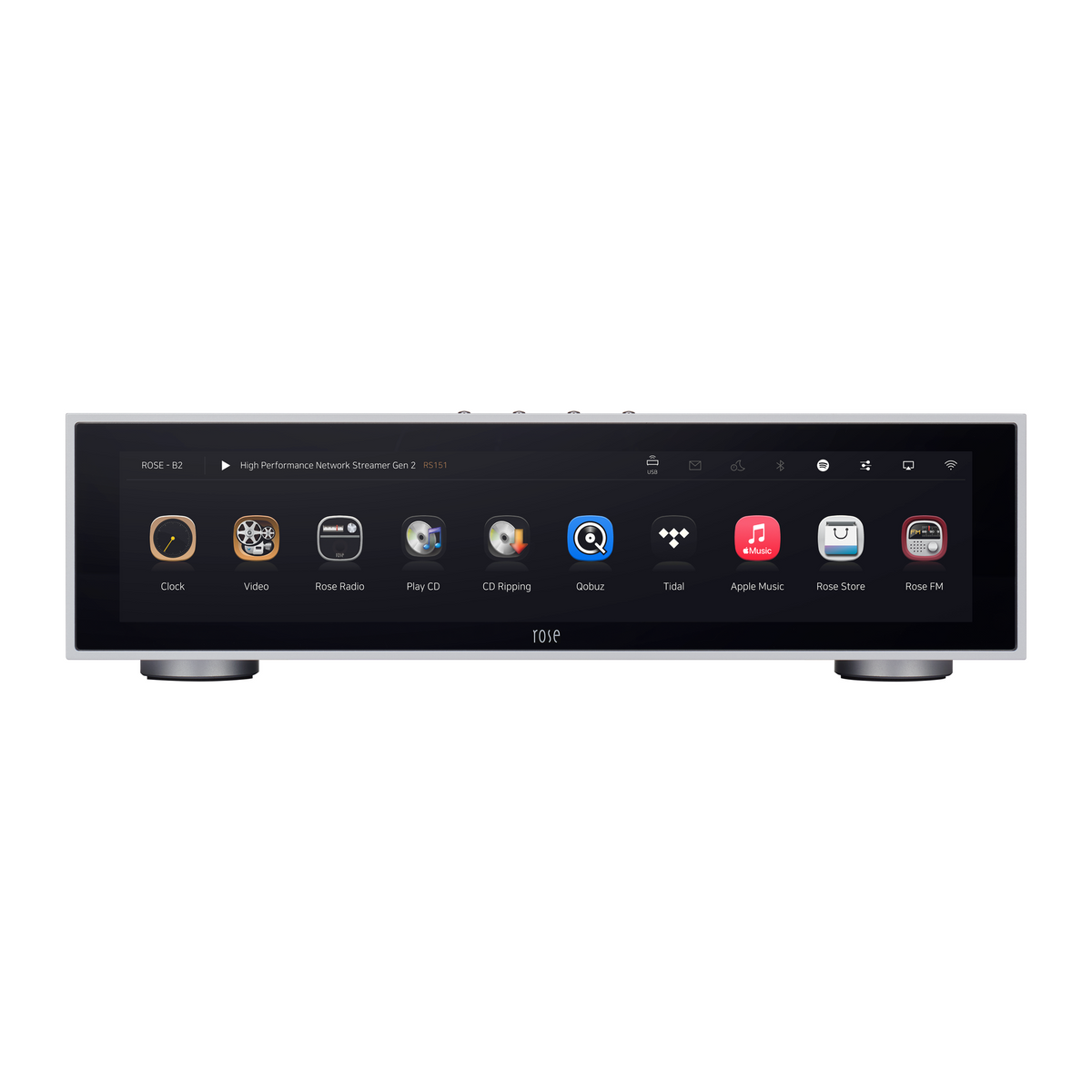 HiFi Rose RS151 Sølv – produkt