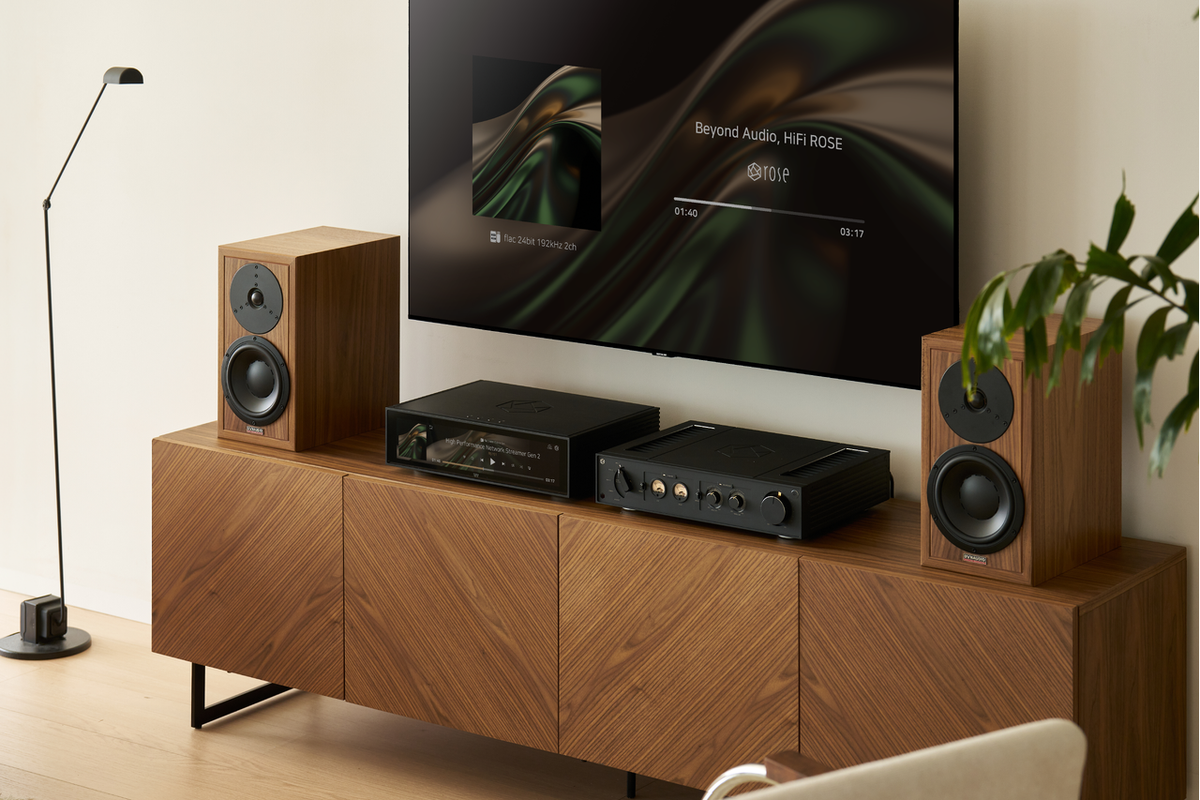 HiFi Rose RS151 Sort – side