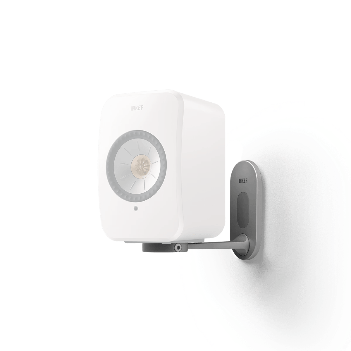 KEF B1 Wall Bracket Sølv – detalj