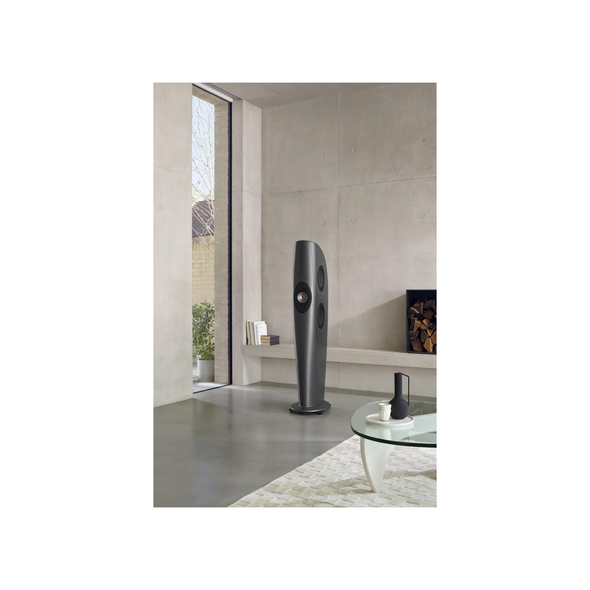 KEF Blade One Meta Kullgrå/bronze – detalj