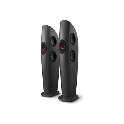 KEF Blade One Meta Kullgrå/rød – front