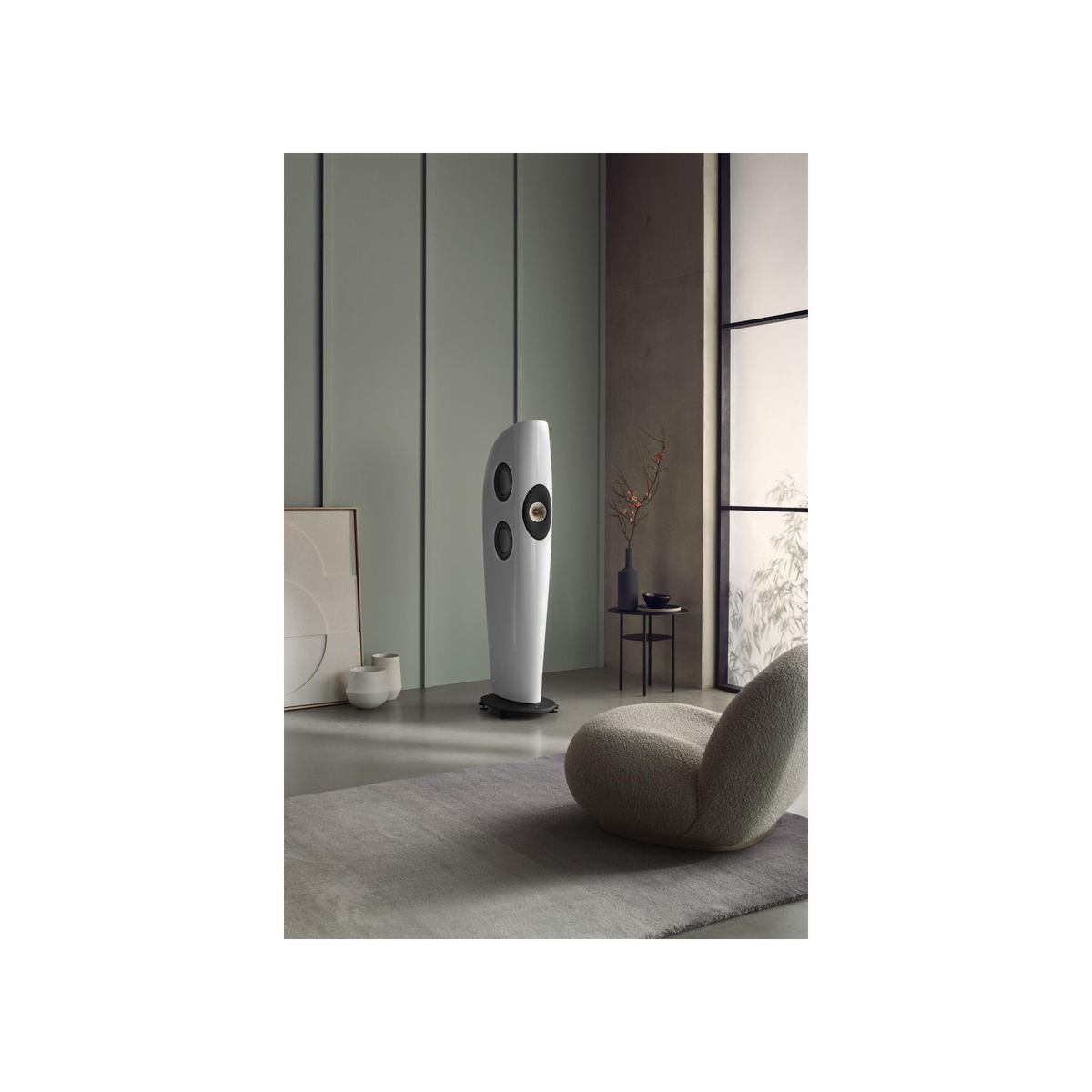 KEF Blade Two Meta Kullgrå/rød – detalj