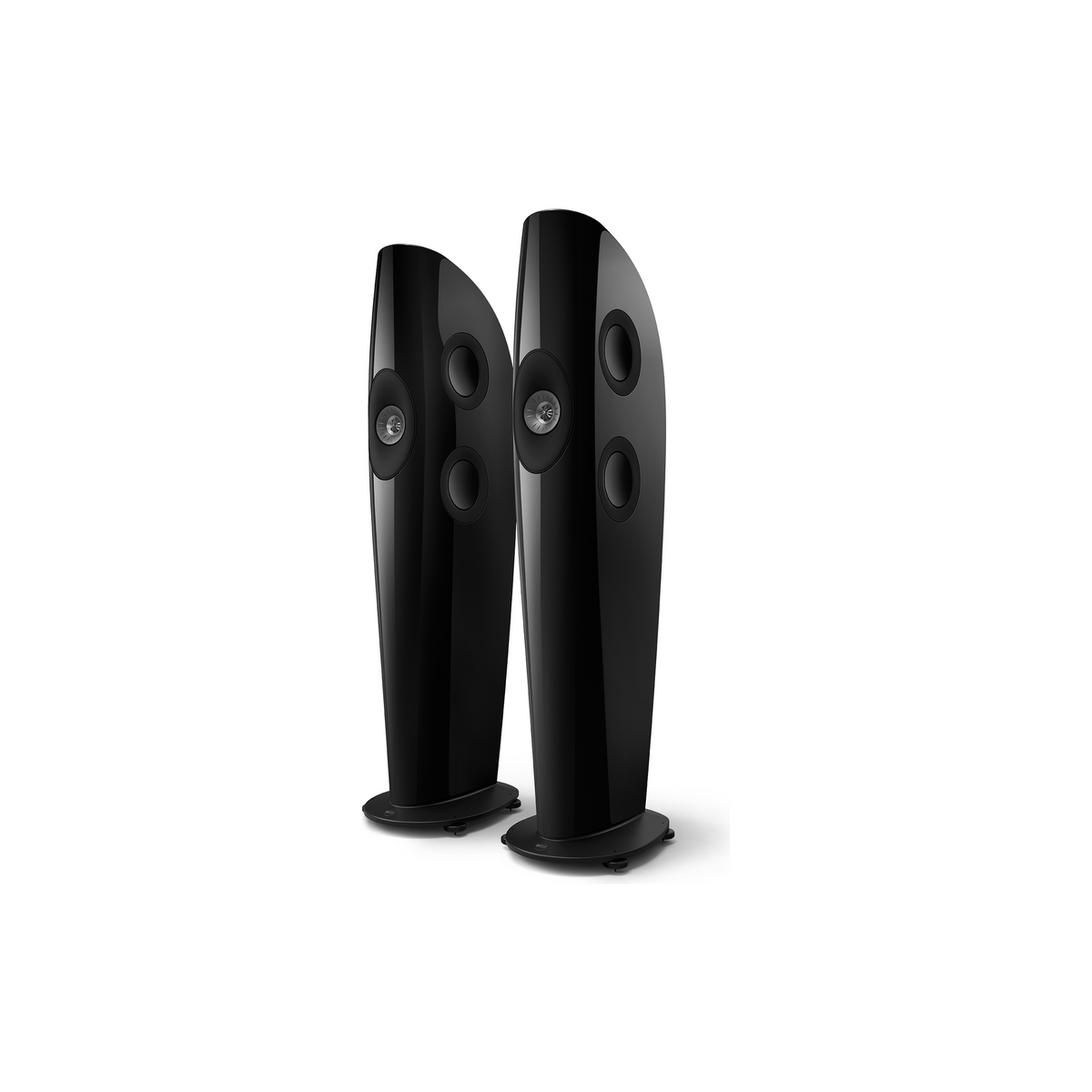 KEF Blade Two Meta Piano sort/grå – front