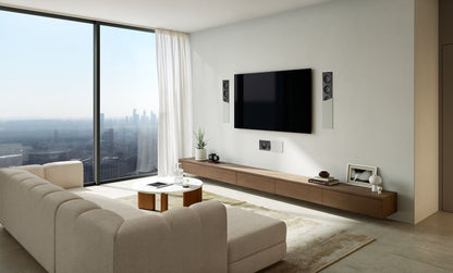 KEF Ci5120QLM-THX – installert med og uten grill