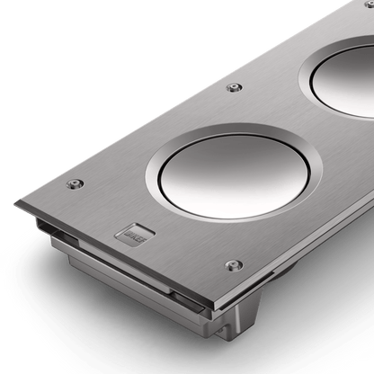 KEF Ci5160RLM-THX Meta – basselement detalj