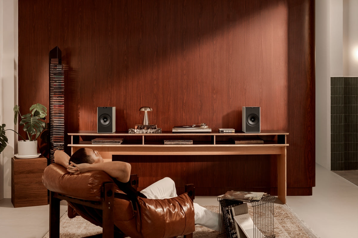 KEF Coda Wireless – vinyl og platespiller