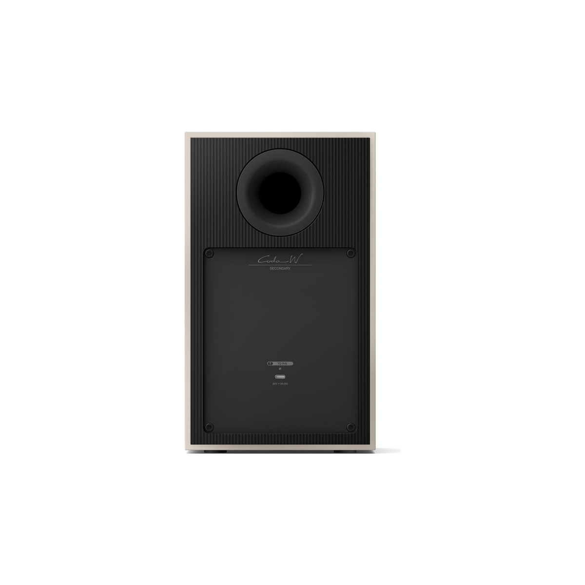 KEF Coda Wireless Nickel Grey – bak