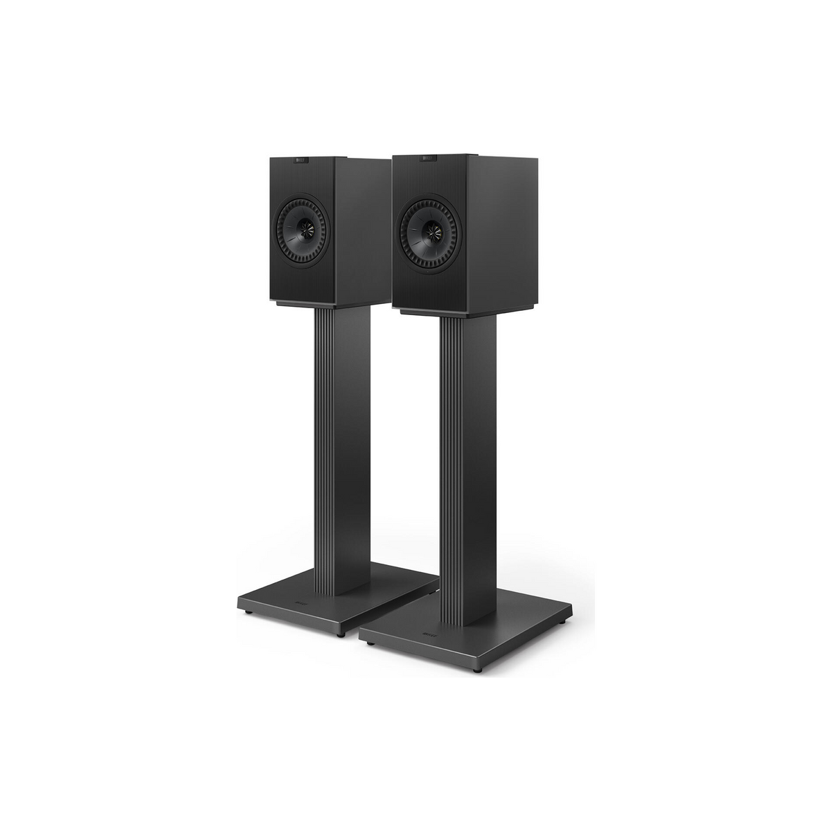KEF Coda Wireless Titangrå – med stativ
