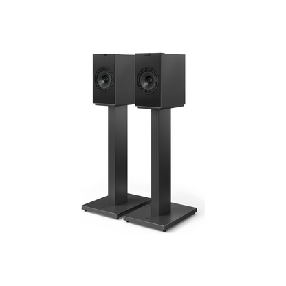 KEF Coda Wireless Titangrå – med stativ