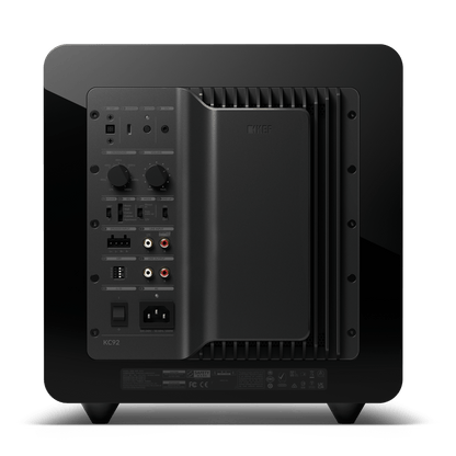 KEF KC92 Sort – bakside