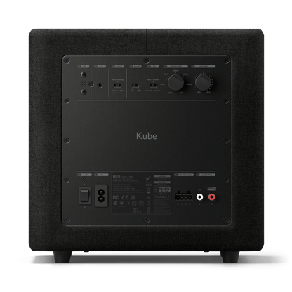 KEF Kube8b – bakpanel / kontroller