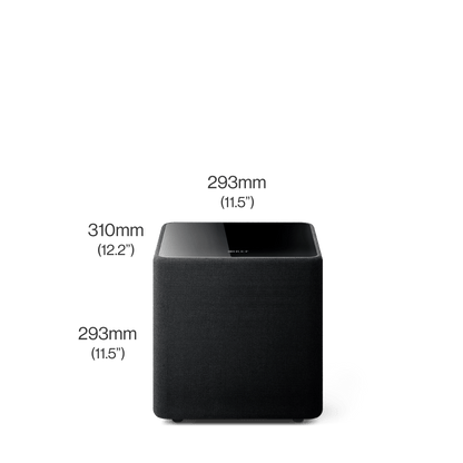 KEF Kube8b – mål