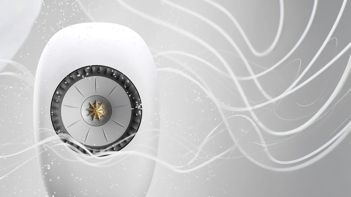 KEF LS Luxe – Mineral White finish