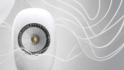 KEF LS Luxe – Mineral White finish