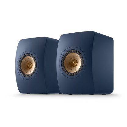 KEF LS50 Meta Blå – front/side