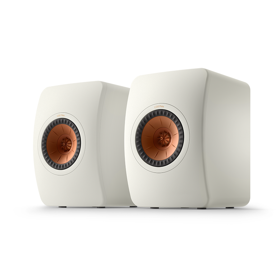 KEF LS50 Meta Hvit – front/side