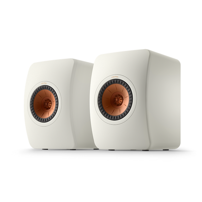 KEF LS50 Meta Hvit – front/side