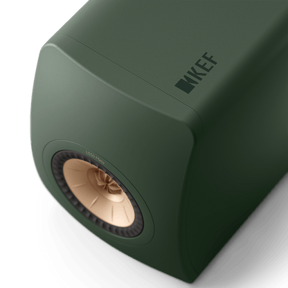 KEF LS50 Meta Moss Green – front/topp