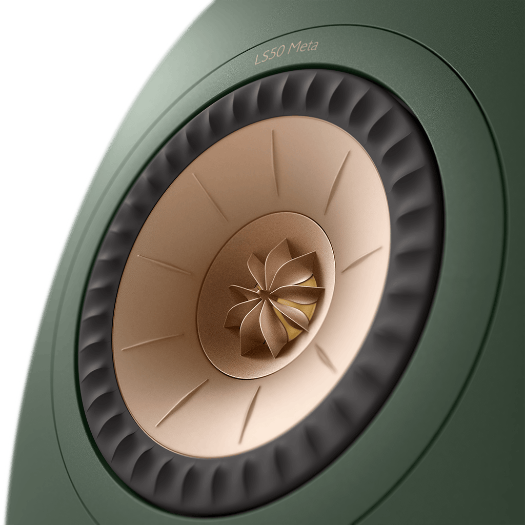 KEF LS50 Meta Moss Green – Uni-Q