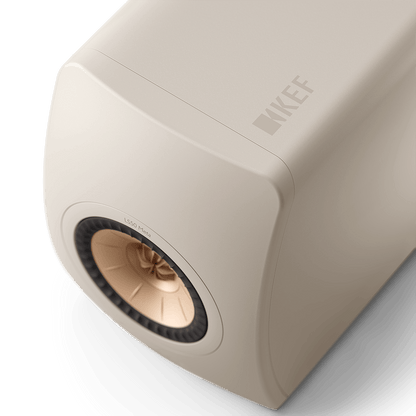 KEF LS50 Meta Sand Shell – front/topp