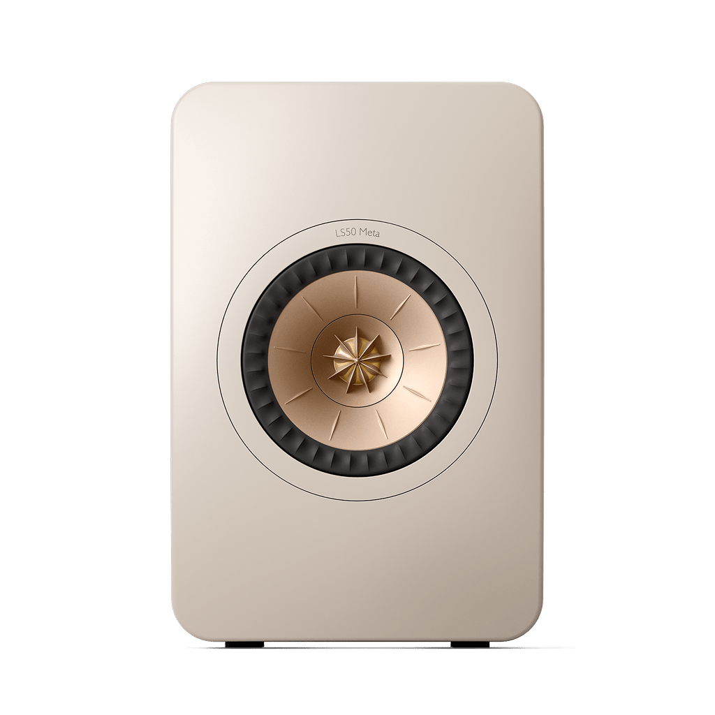 KEF LS50 Meta Sand Shell – par front