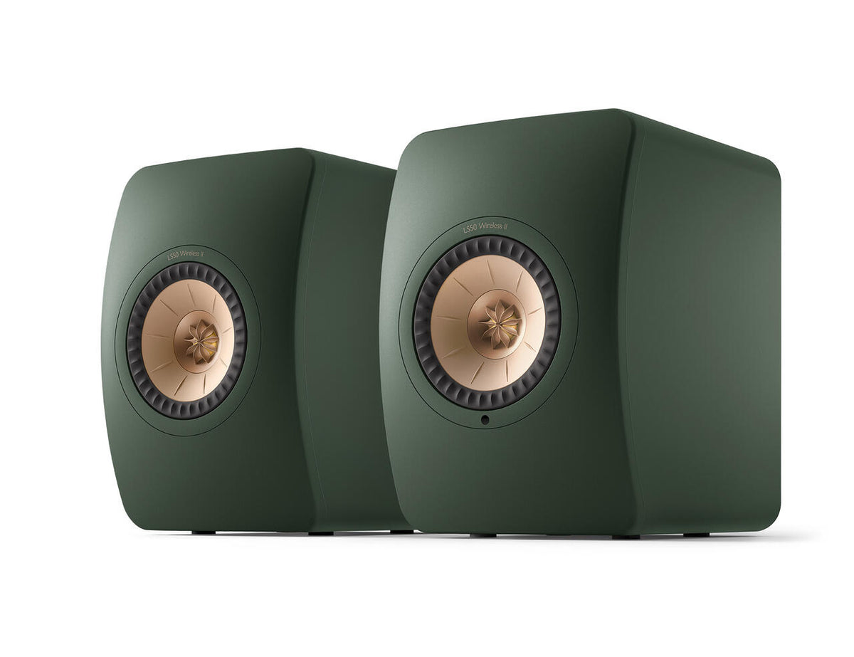 KEF LS50 Wireless II Moss Green – par