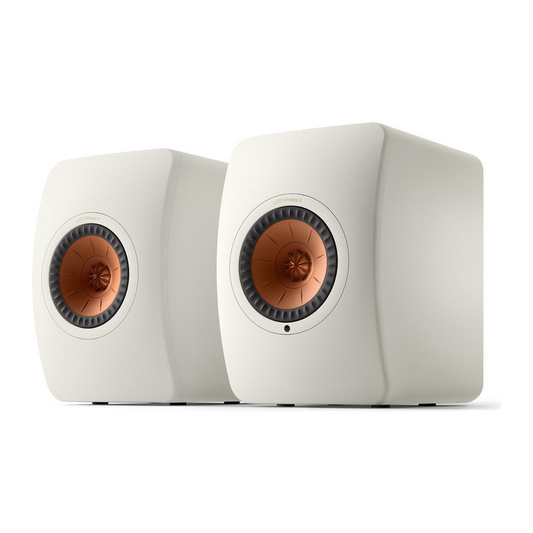 KEF LS50 Wireless II Hvit – par vinkel