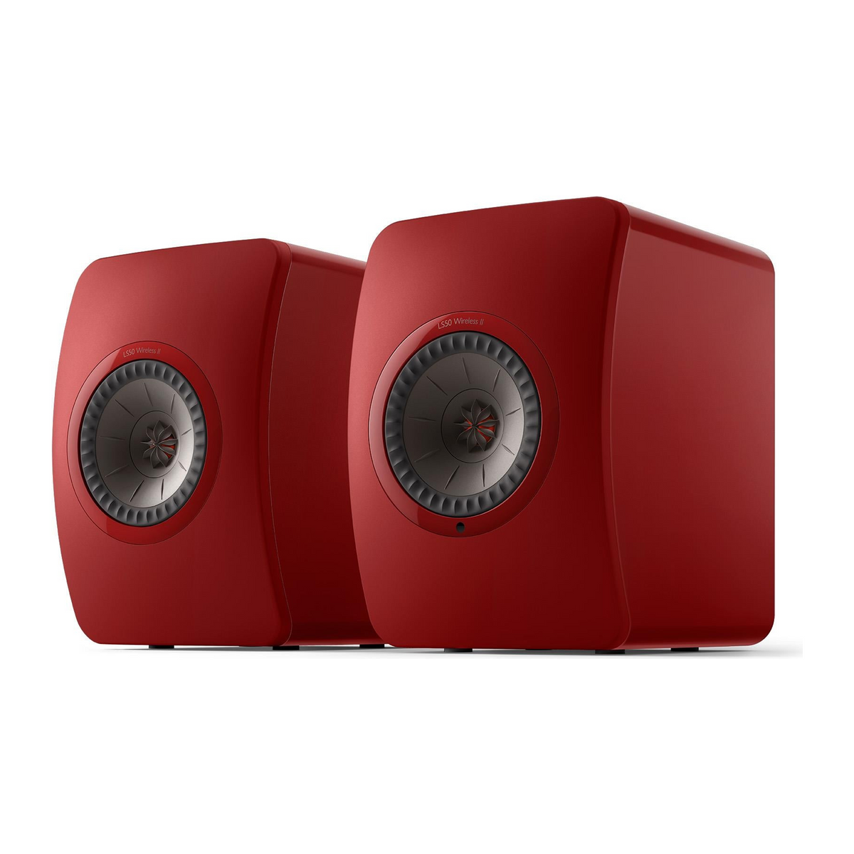 KEF LS50 Wireless II Rød – par