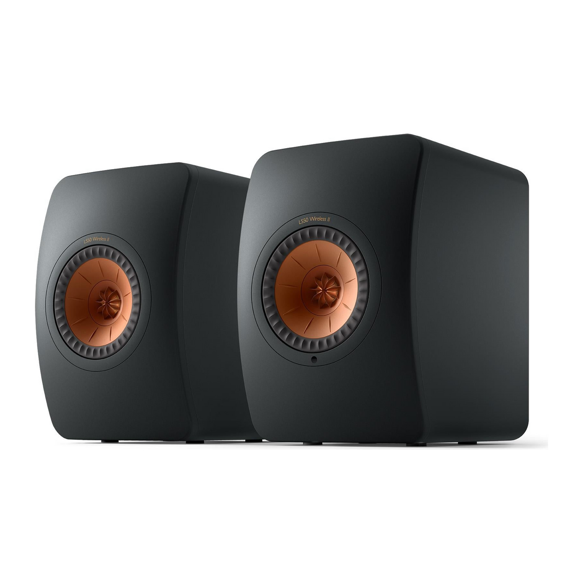 KEF LS50 Wireless II Sort – par