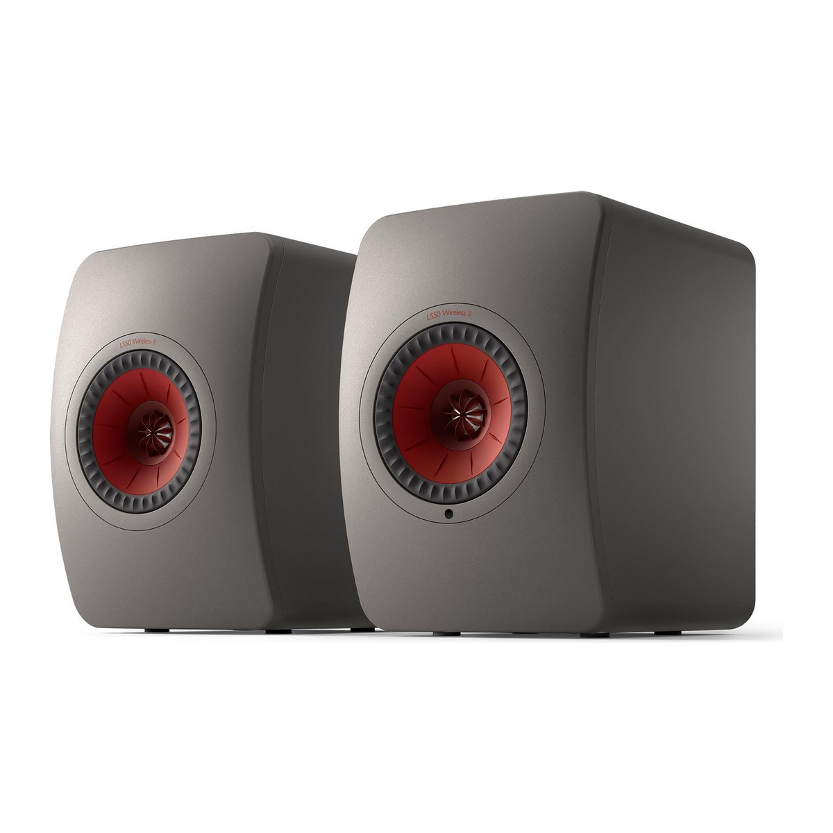KEF LS50 Wireless II Titangrå – par