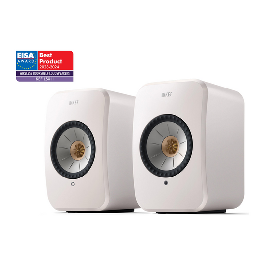 KEF LSX II Hvit – par