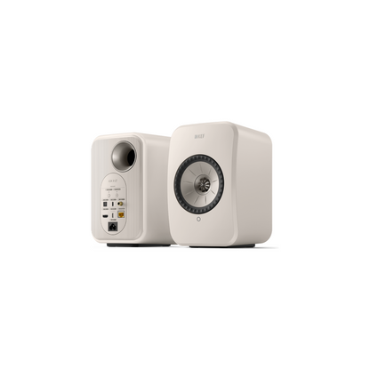 KEF LSX II LT Hvit – front/bak