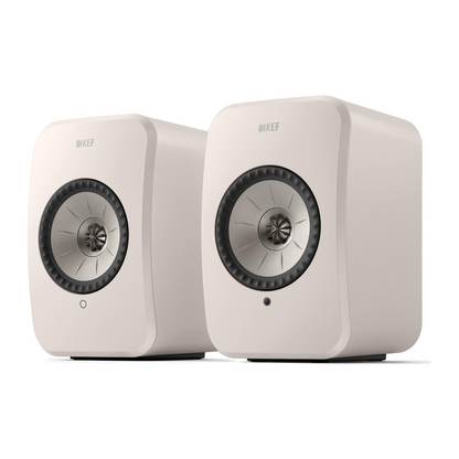 KEF LSX II LT Hvit – front