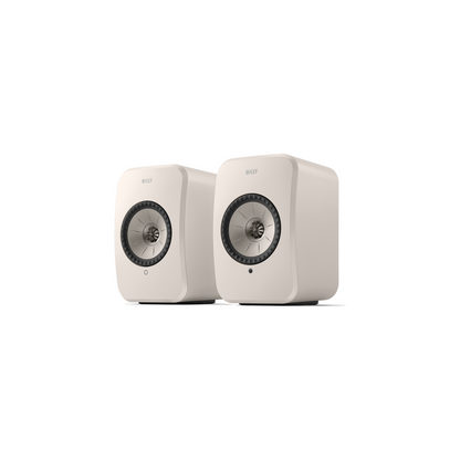 KEF LSX II LT Hvit – front