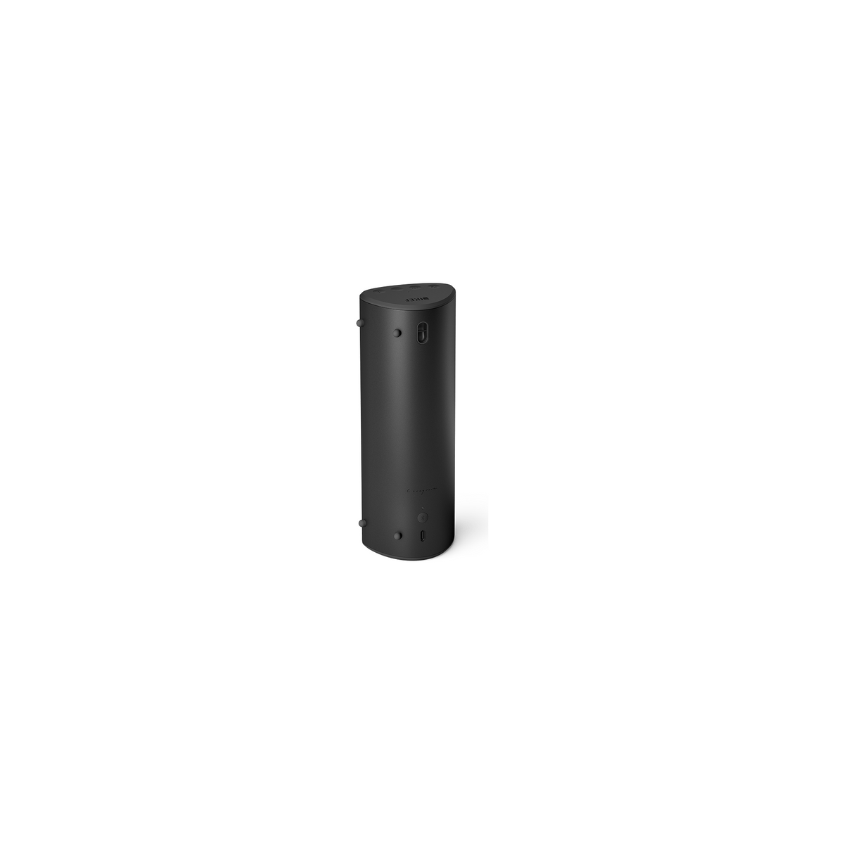 KEF MUO Midnight Black – bakside
