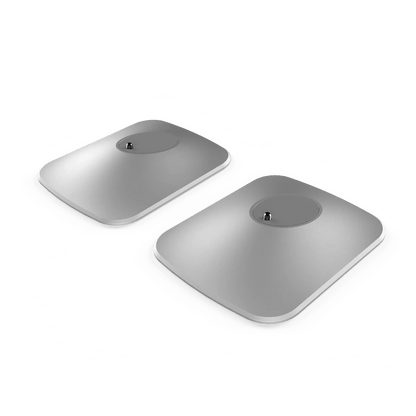 KEF P1 Desk Pad Sølv – topp