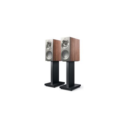 KEF Reference 1 Meta Valnøtt/Sølv – vinkel