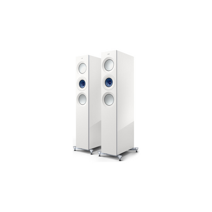 KEF Reference 3 Meta Hvit/Blå – vinkel
