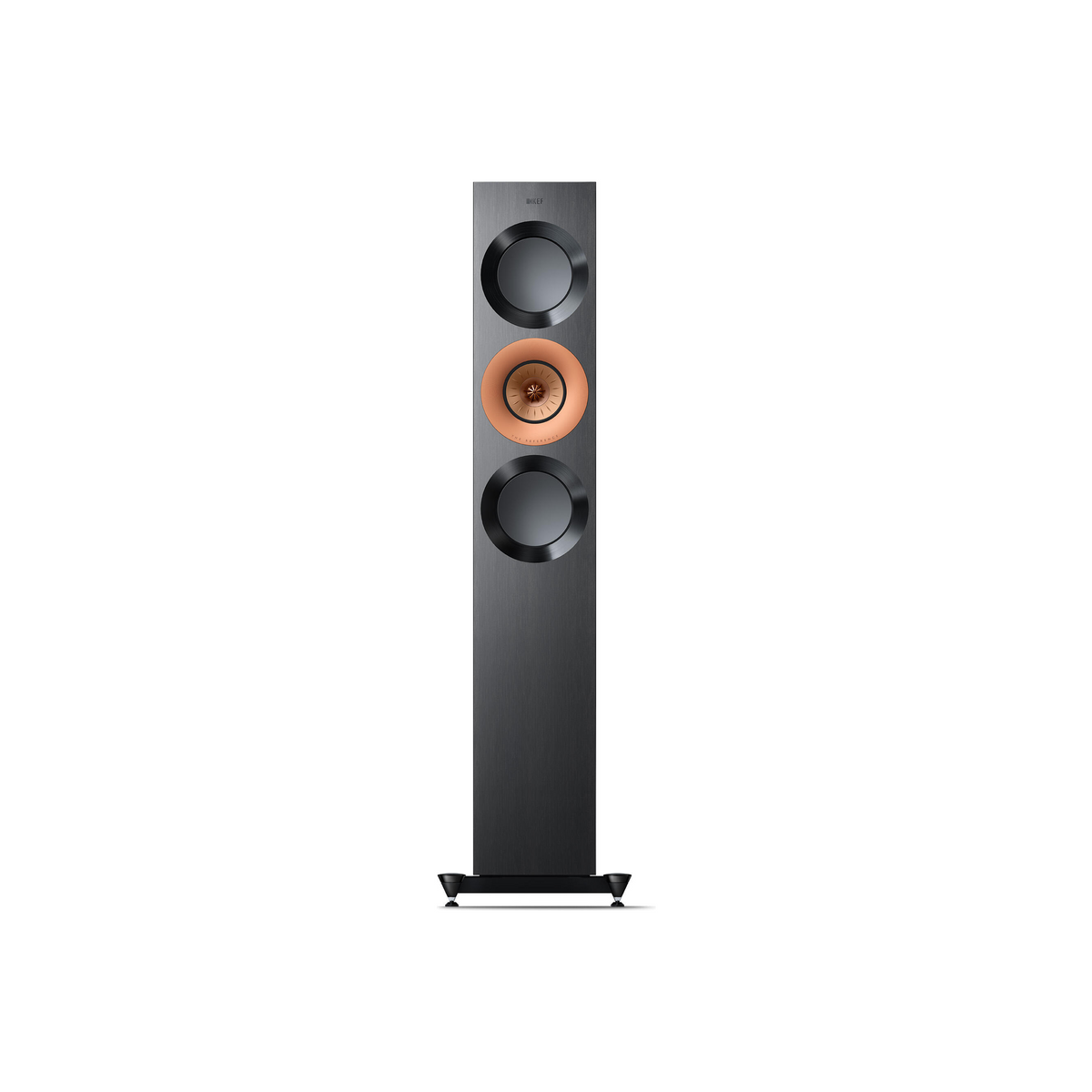 KEF Reference 3 Meta Sort/Kobber – med grill
