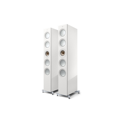 KEF Reference 5 Meta Hvit/Champagne – front